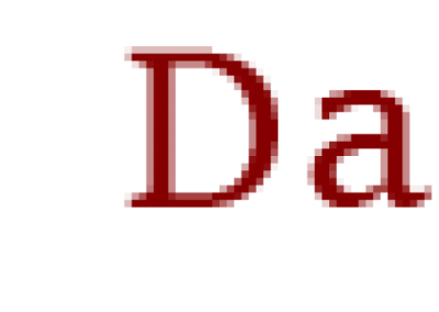 D icon for browser