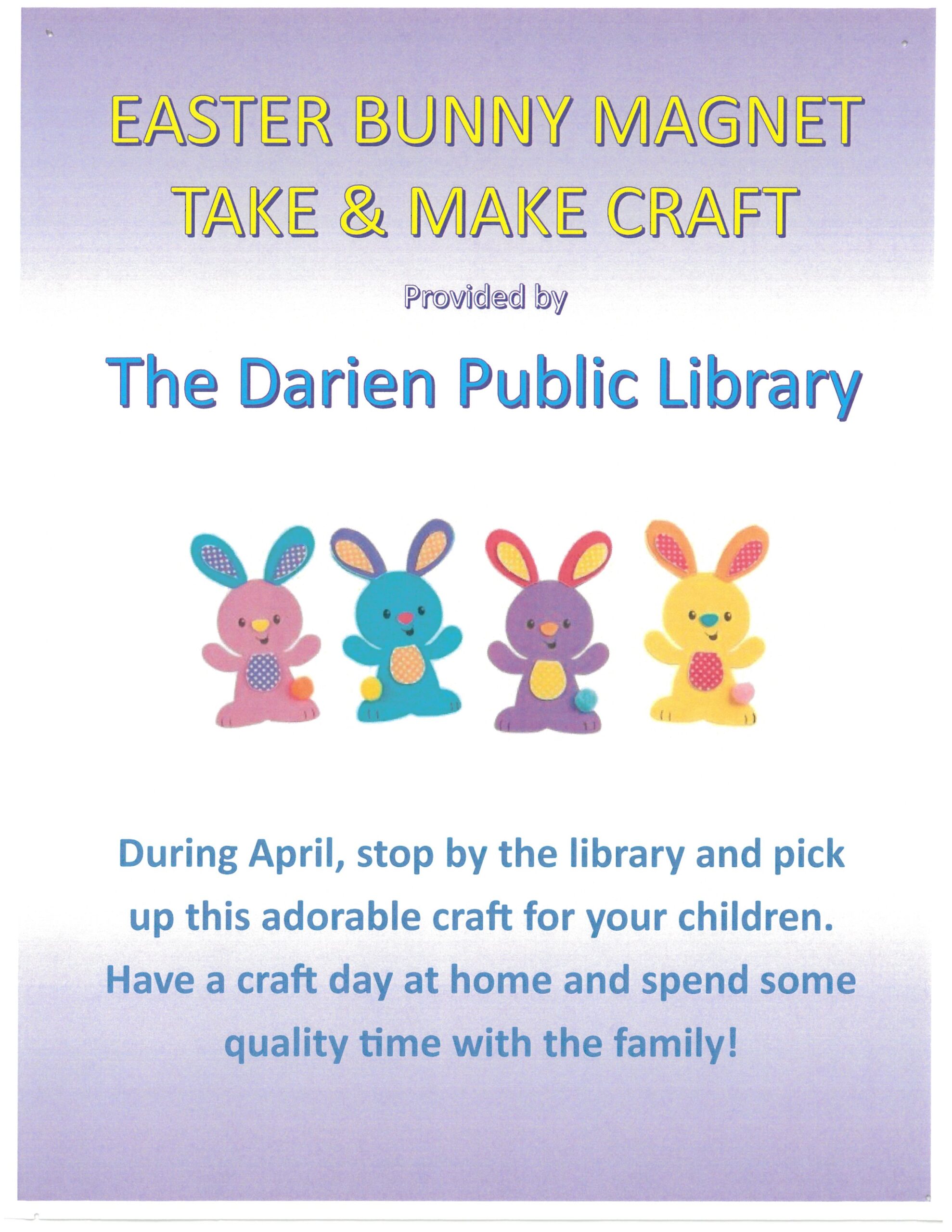 take and make craft for easter