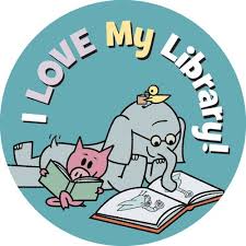 I love my library Elephant and Piggie image 6-12-25