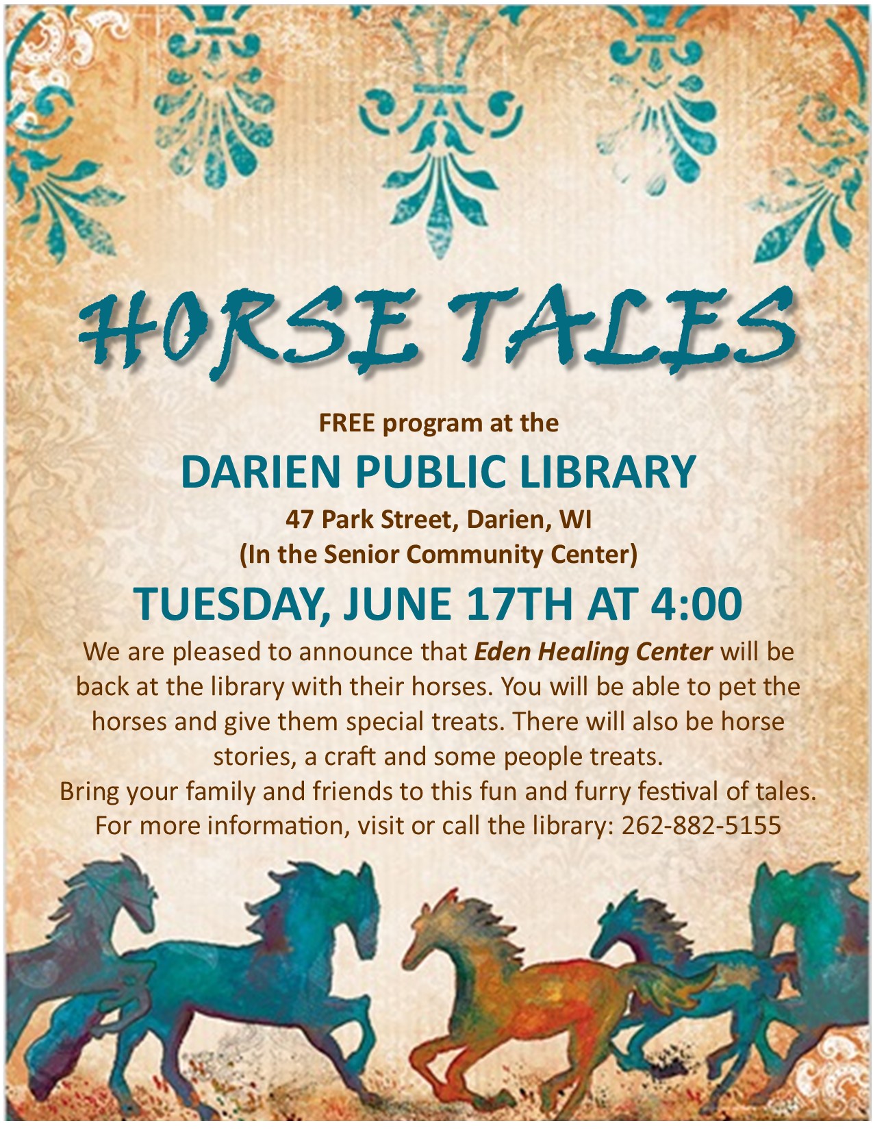 horse tales flyer